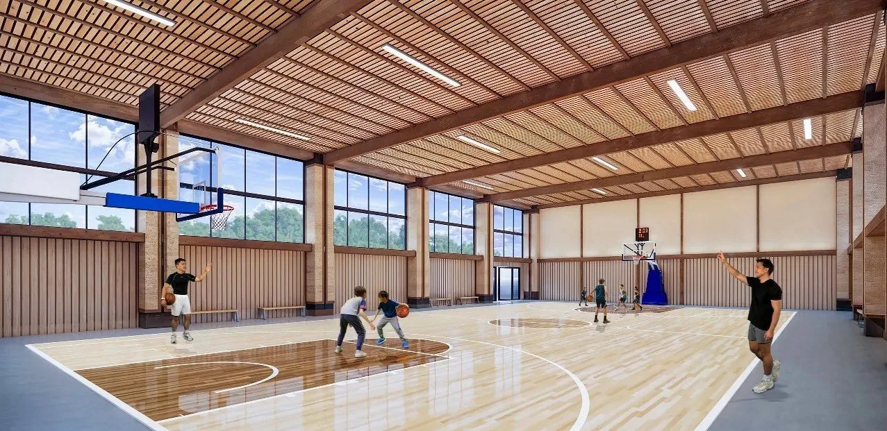 Outdoor multi-purpose court at Kalea Heights